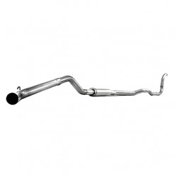 4" Turbo Back, Single Side Exit Exhaust