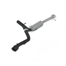 MBRP BLK Series Toyota 2.5" Cat Back Single Performance Gas Exhaust