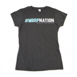 Grey Ladies T-Shirt ,MBRPnation, 