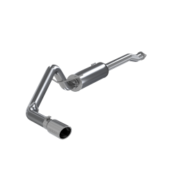 MBRP Installer Series Toyota 3" Cat Back Turn Down Single Performance Gas Pipe