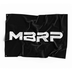 Flag, MBRP 27" x 54" Black